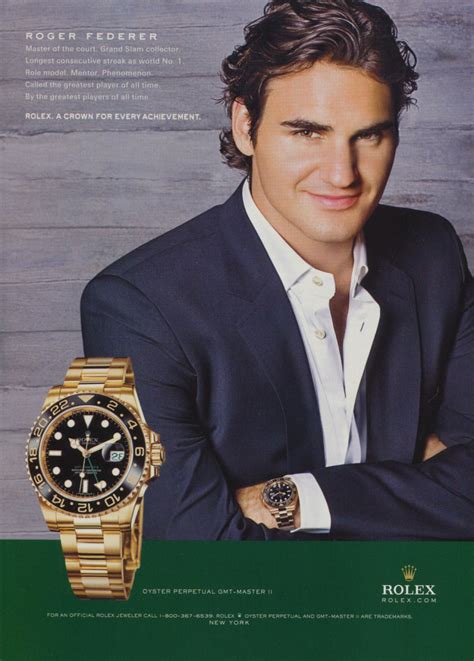 roger federer rolex ad|roger federer rolex watch.